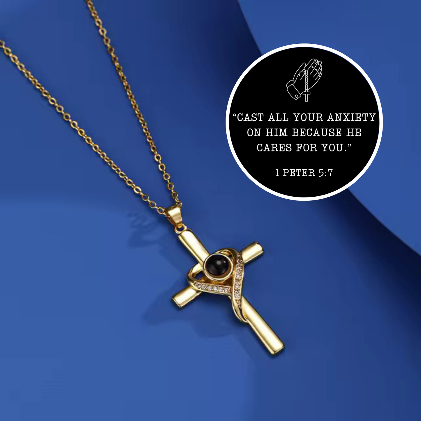 LightVerse™ Cross Necklace