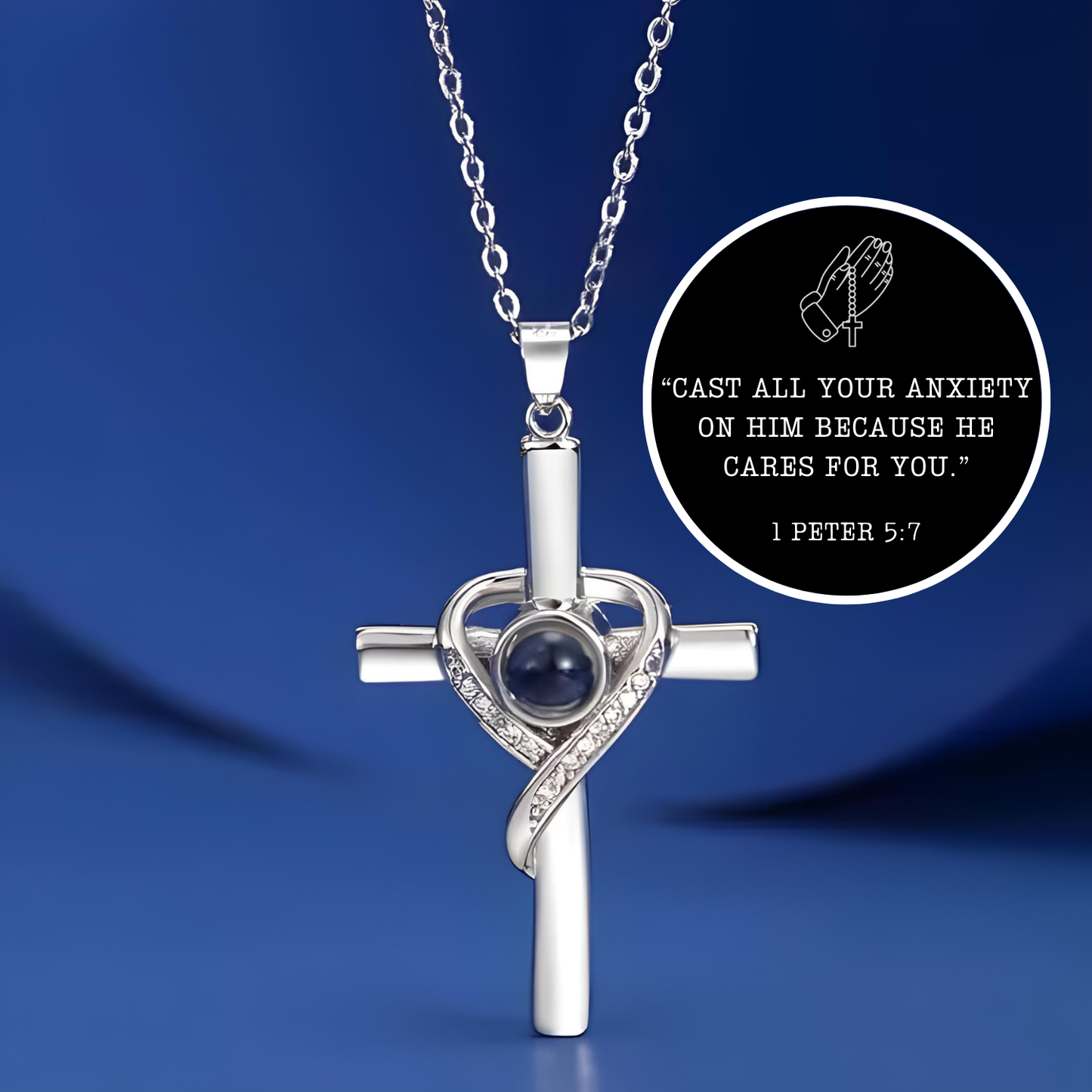 LightVerse™ Cross Necklace