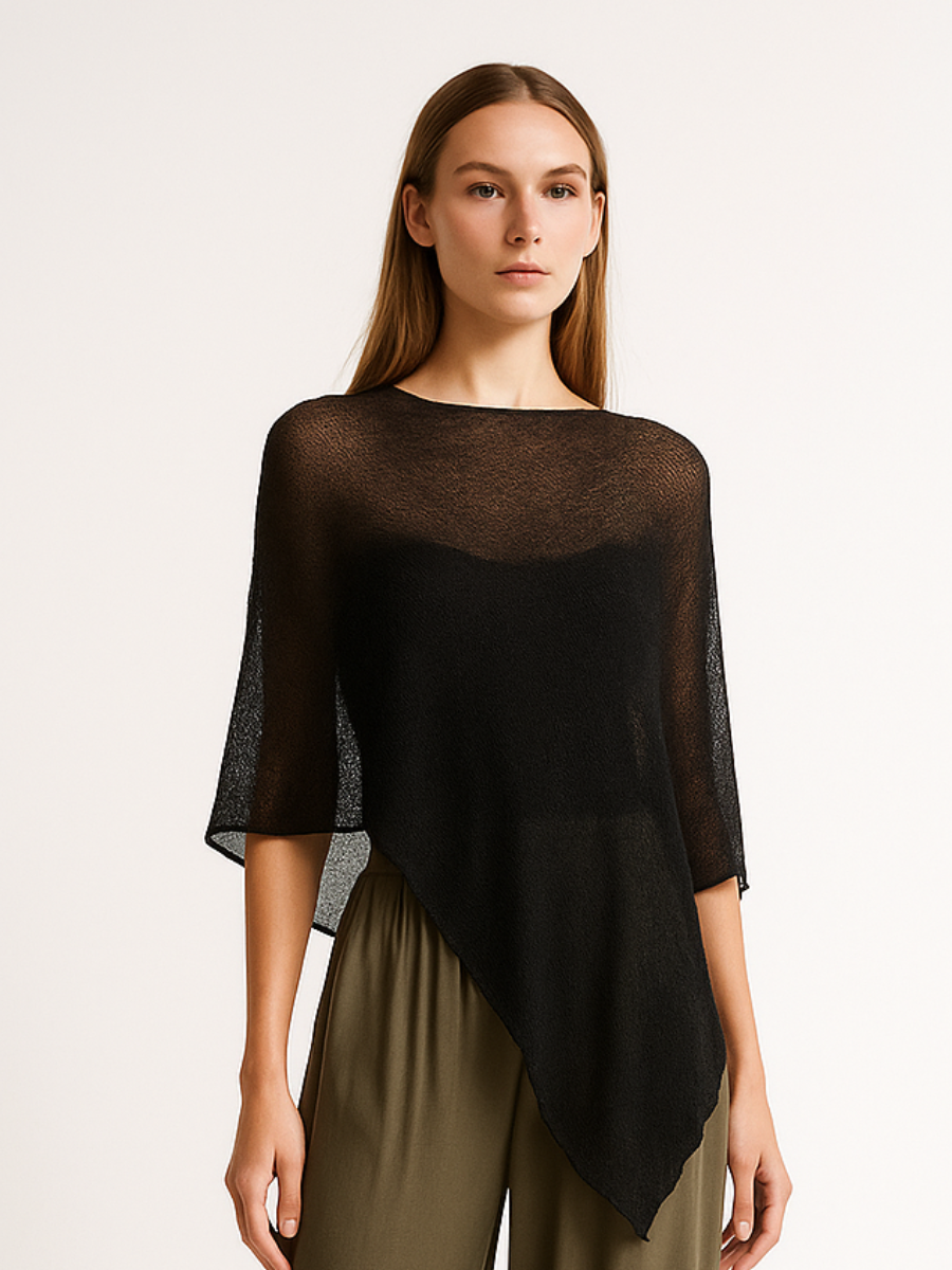 Ethereal Sheer Poncho
