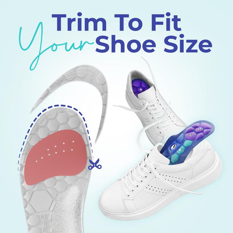 Shock Absorbing Insoles for Ultimate Comfort