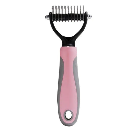 FurVac Dual-Sided Pet Grooming Rake